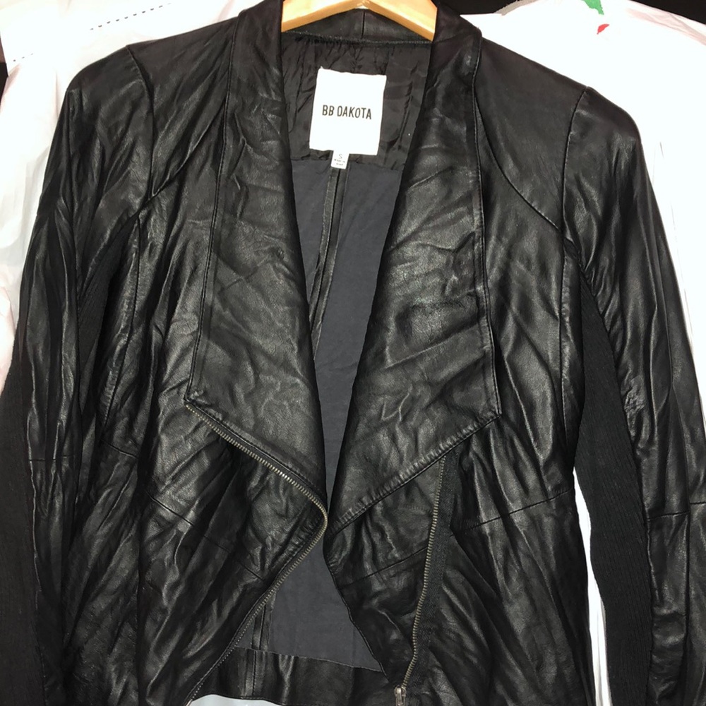 Pleather jacket